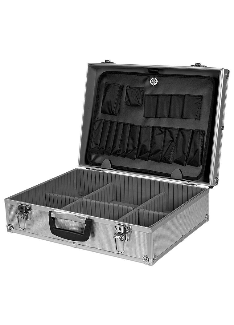 Алюминиевый кейс (450x320x150 мм) для ручного инструмента (25091) Topex (323637878)