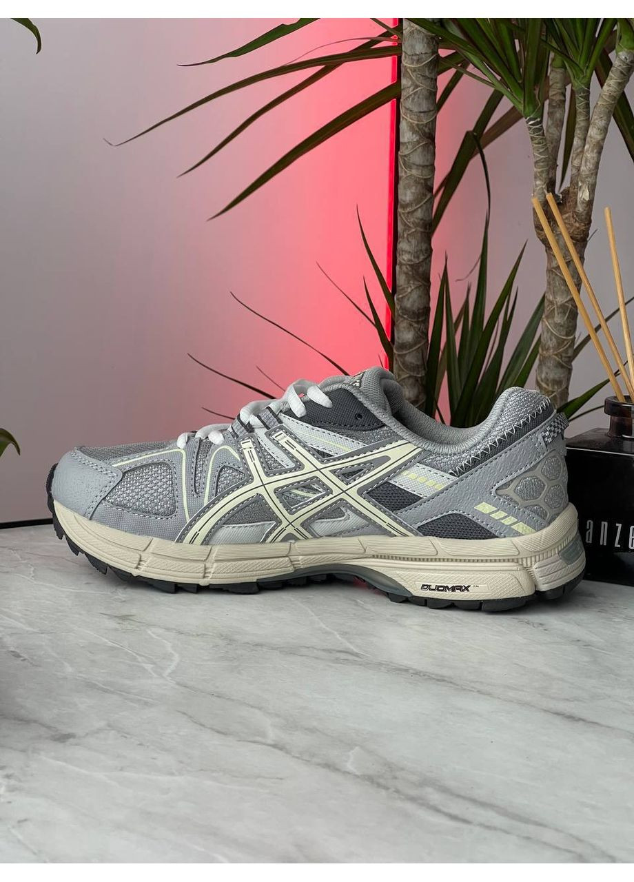 Сірі Осінні кросівки чоловічі і жіночі asics gel-kahana 8 gray beige | асікс гель-кахана 8 сірі бежеві No Brand