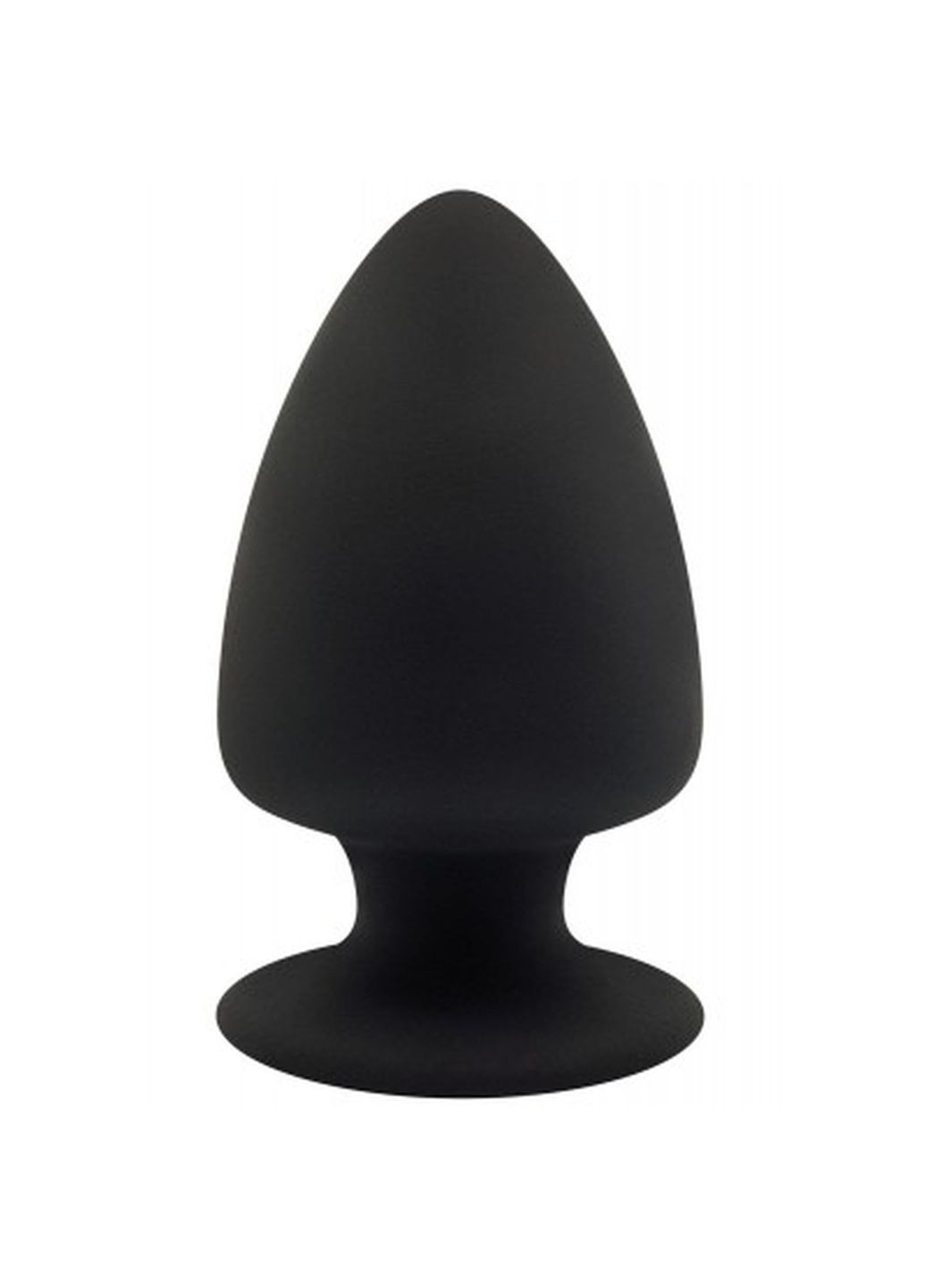 Анальна пробка конічної форми Thermo Reactive чорна, Medium Silexd (338423374)