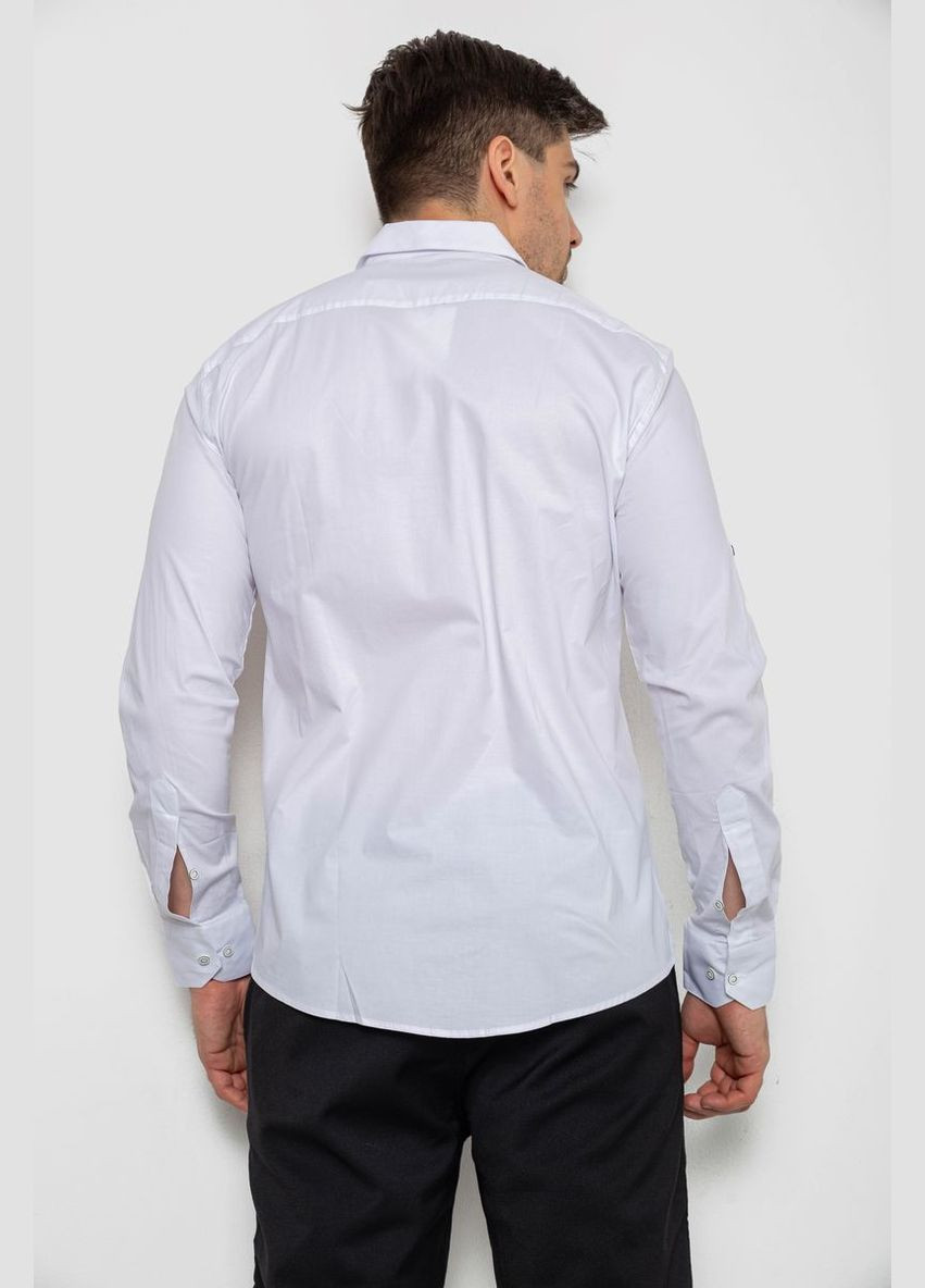 Сорочка чоловіча однотонна, колір темно-синій, 214R7466 Ager (340908180)