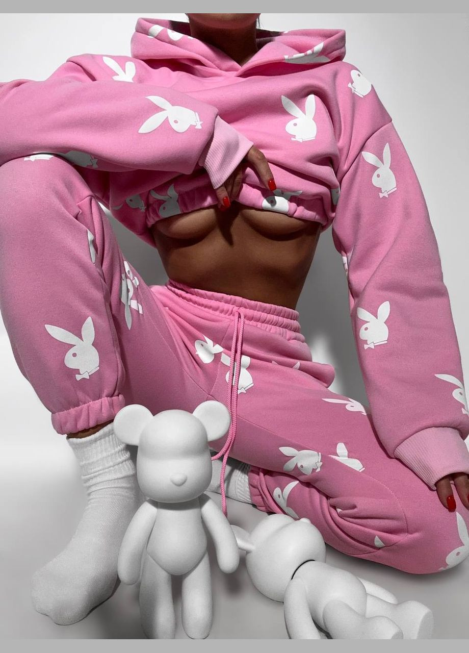 Жіночий костюм з джогерами та худі No Brand (314886946)