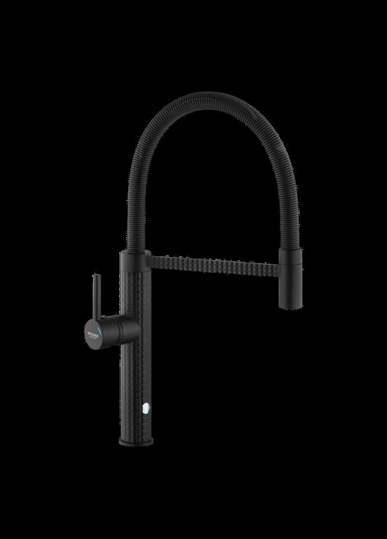 Комплект кухонной мойки KRP Schwarze-78Х48RHM PVD R Kroner (336939158)