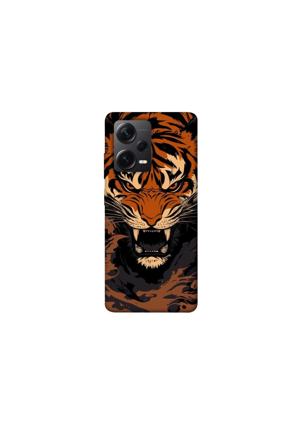 Чехол на Xiaomi Redmi Note 12 Pro+ 5G cool tiger Frontalka (349827563)