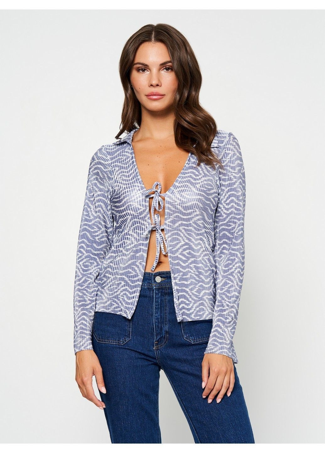 Сіра блуза Pink Woman