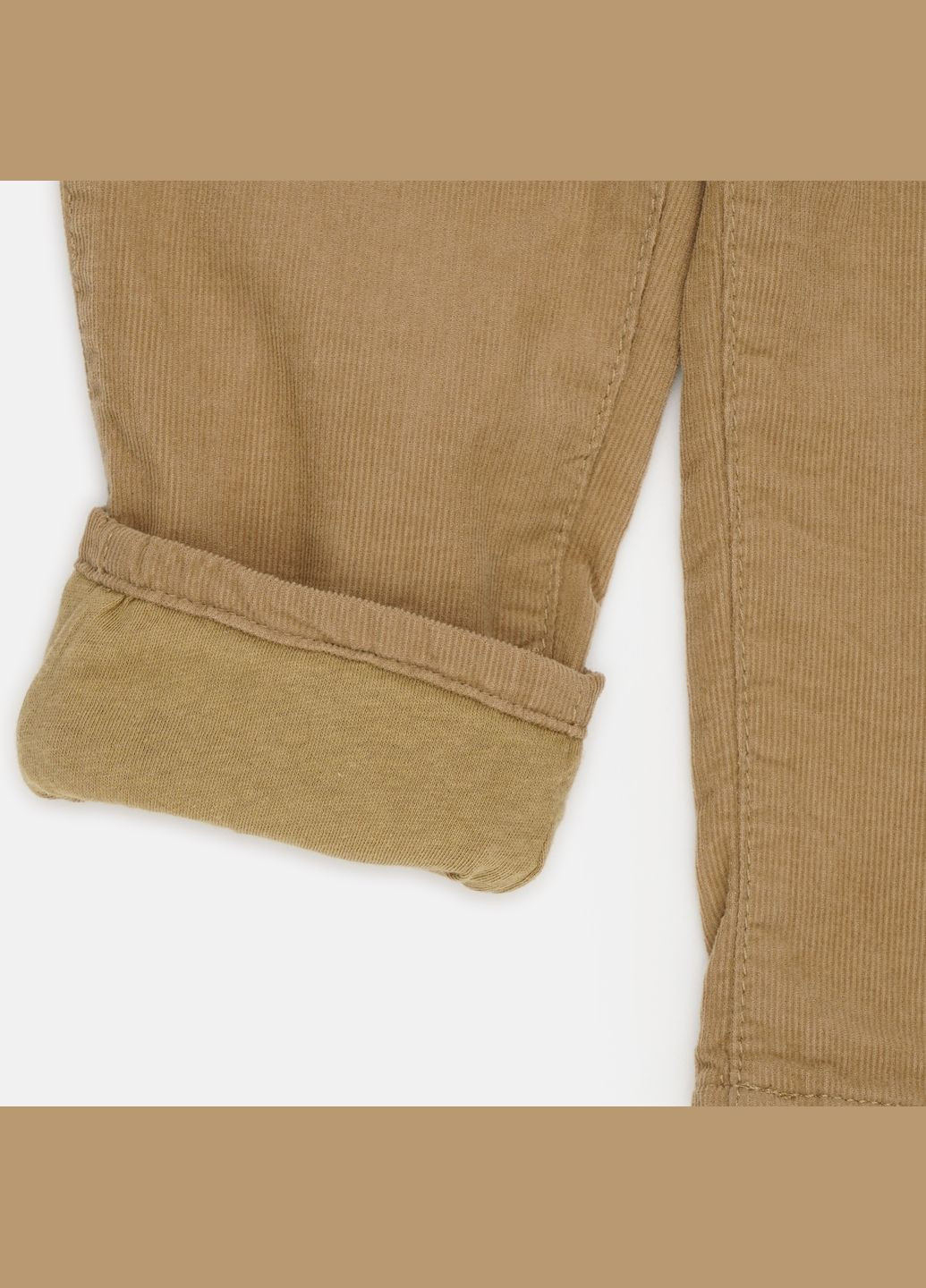 Светло-коричневые демисезонные брюки H&M