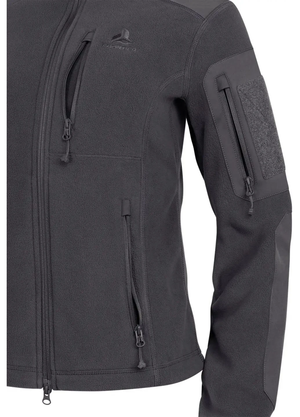 Флісова кофта Frontier CUJA Fleece Dark grey No Brand (366560273)