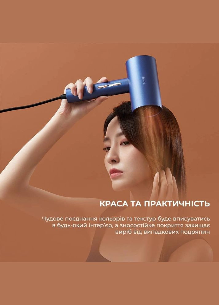 Фен DEMCF15W 2000 Вт (синий) DEERMA (280916218)