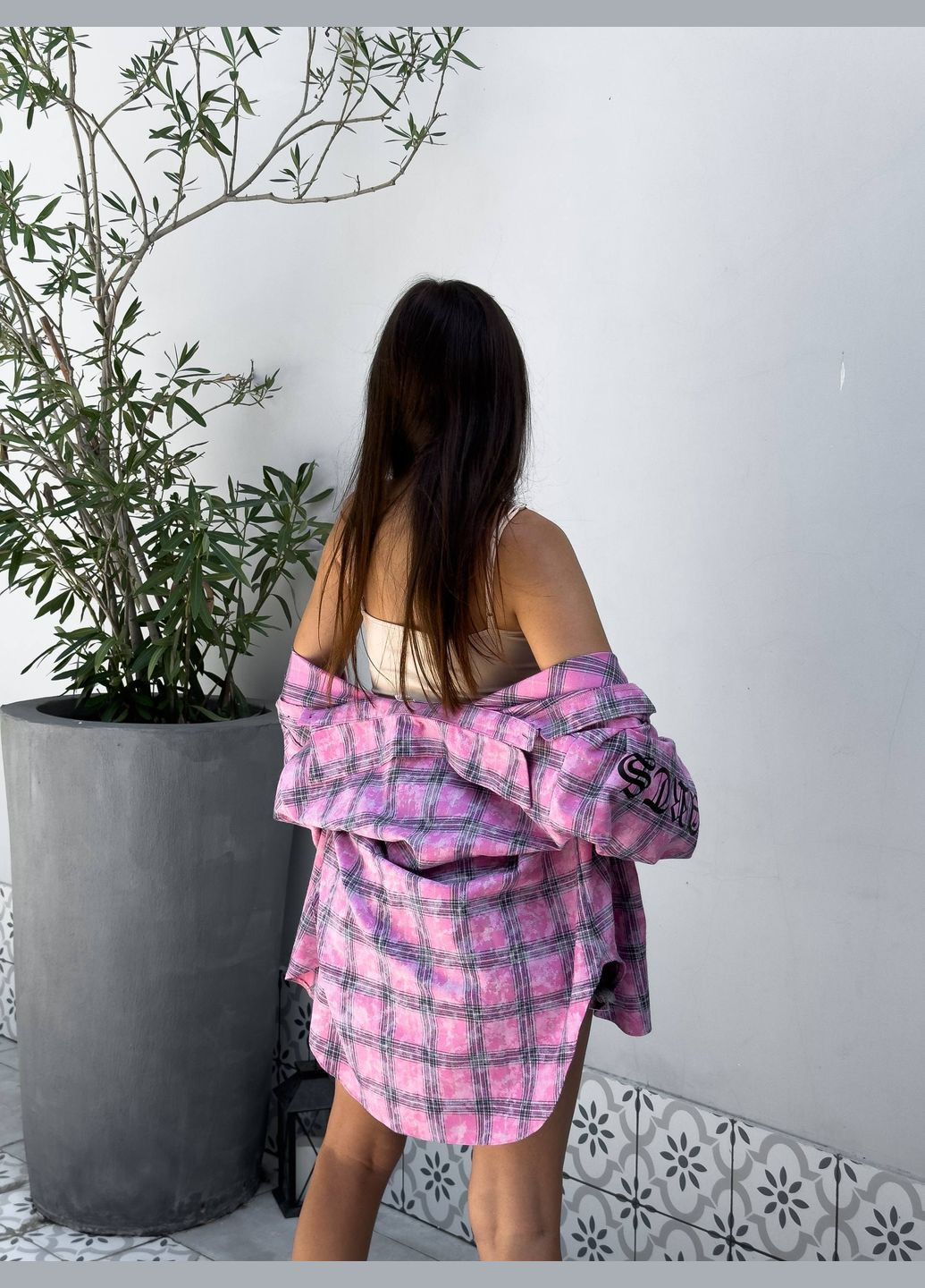 Сорочка картата No Brand (328084654)