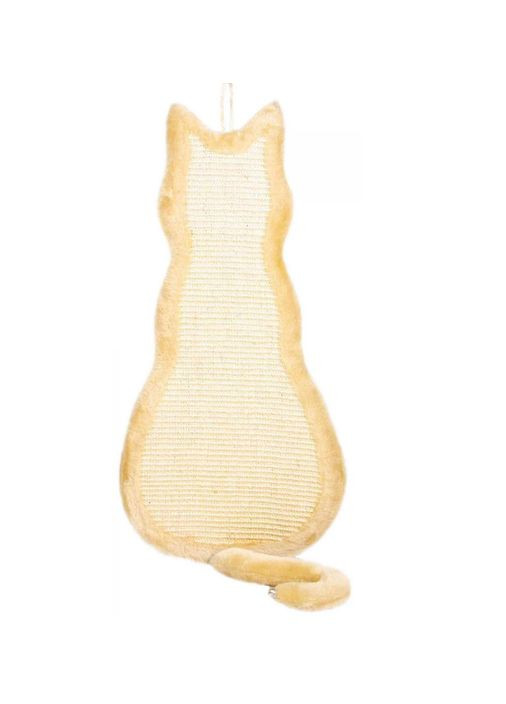 Кігтіточка Cat для кішок, плоска, бежева, 35х69 см (плюш/поліестер) Trixie (292257409)