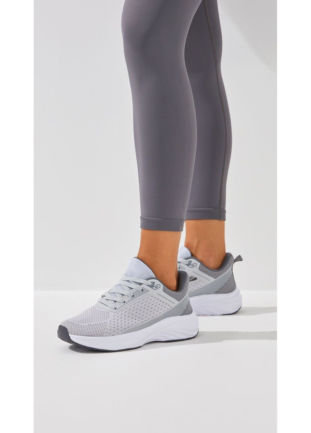 Светло-серые кроссовки женские vs001-3 светло-серый shop (2000999247026) Stepln