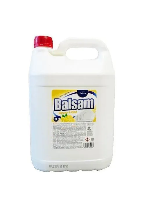 Средство для мытья посуды Deluxe Balsam Ziteone & Lime 4260504880478 5 л De Luxe (387270741)