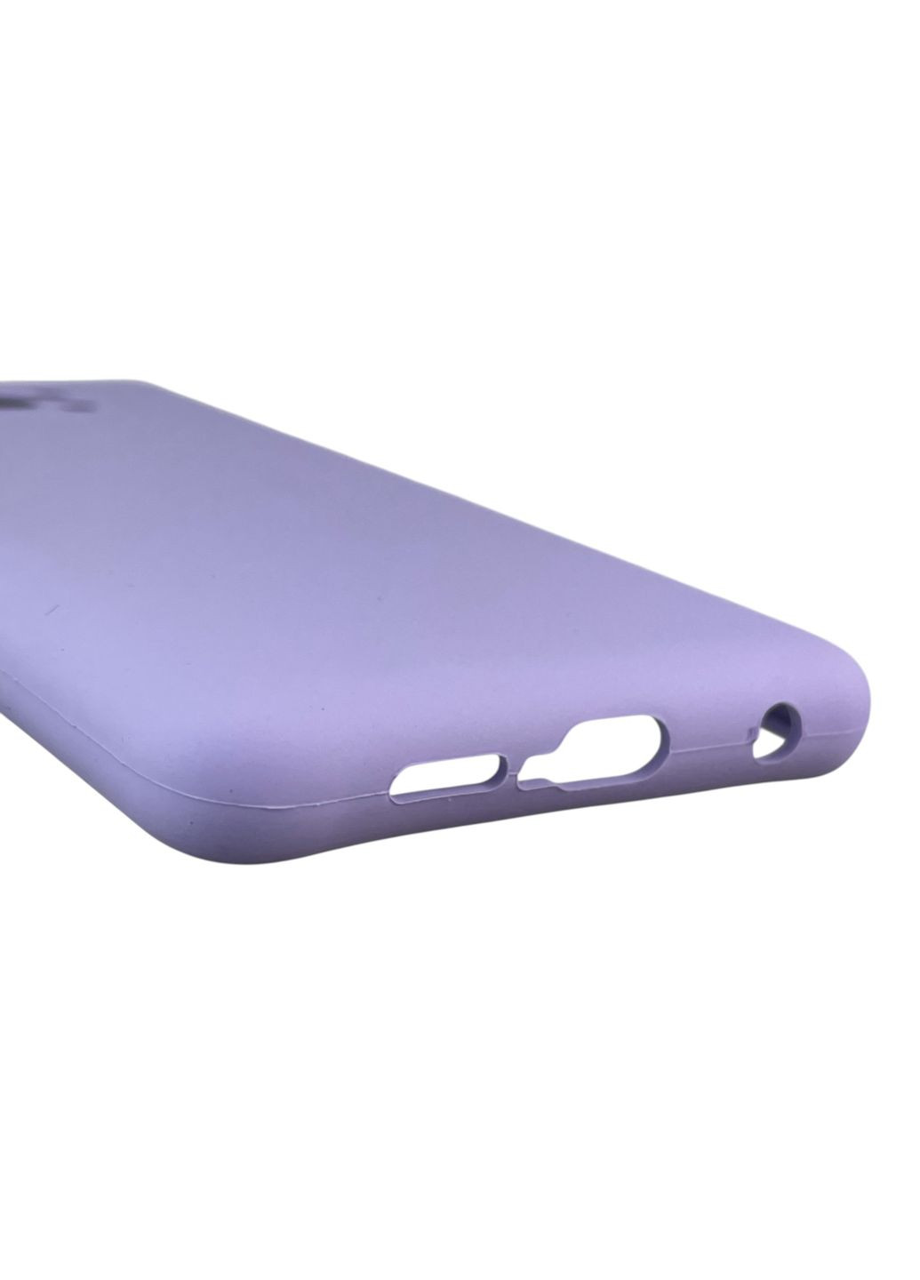 Чехол для Poco X3 NFC силиконовый с микрофиброй нескользящий на сяоми поко х3 нфс сиреневый Xiaomi (366389911)