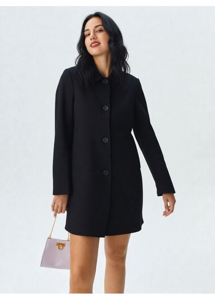 Чорне демісезонне Пальто H&M