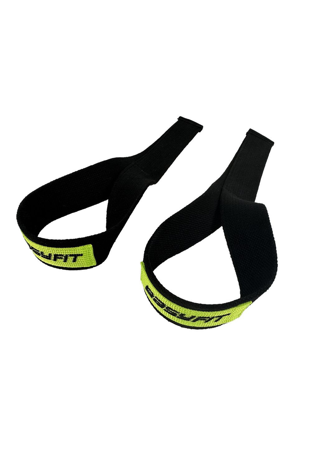 Лямки атлетичні Delta Long для станової тяги чорні EasyFit (362497552)