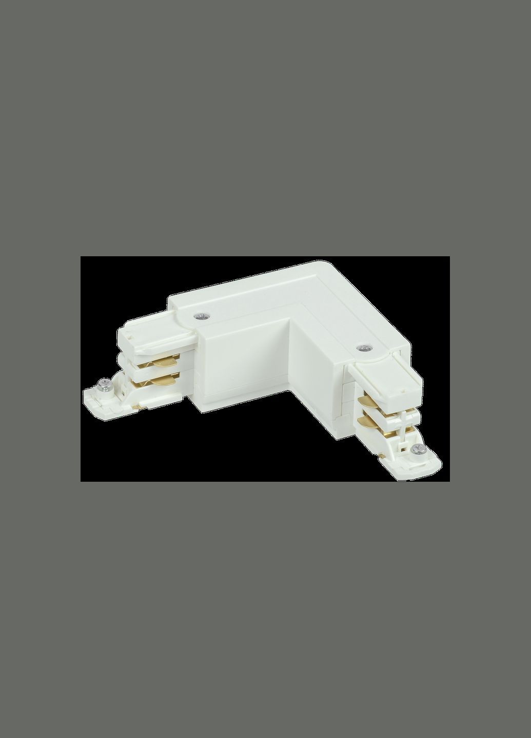 З'єднувач кутовий L-подібний внутрішній для трифазного шинопроводу [LPK0D-SLV-3-K01] UEC (344529081)