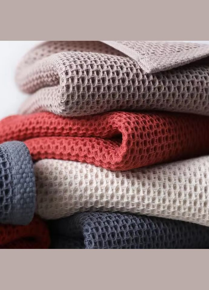 Набор кухонных полотенец 4в1 𝑶𝒓𝒈𝒂𝒏𝒊𝒄 𝑯𝒐𝒎𝒆 𝑷𝒓𝒆𝒎𝒊𝒖𝒎 No Brand терракотовый