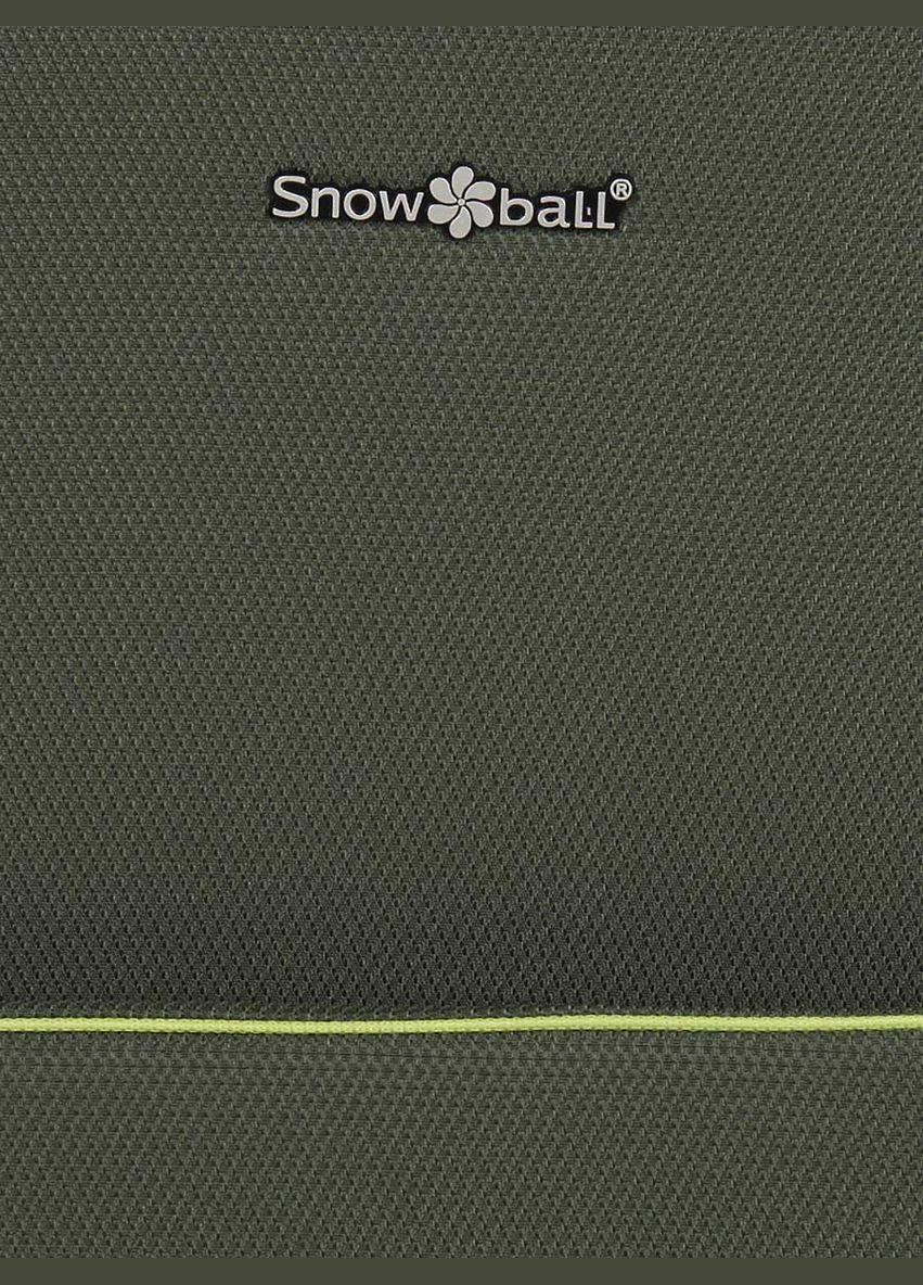 Чемодан большой L тканевый 22204 80×46×28см 99+18см Хаки Snowball (297642910)