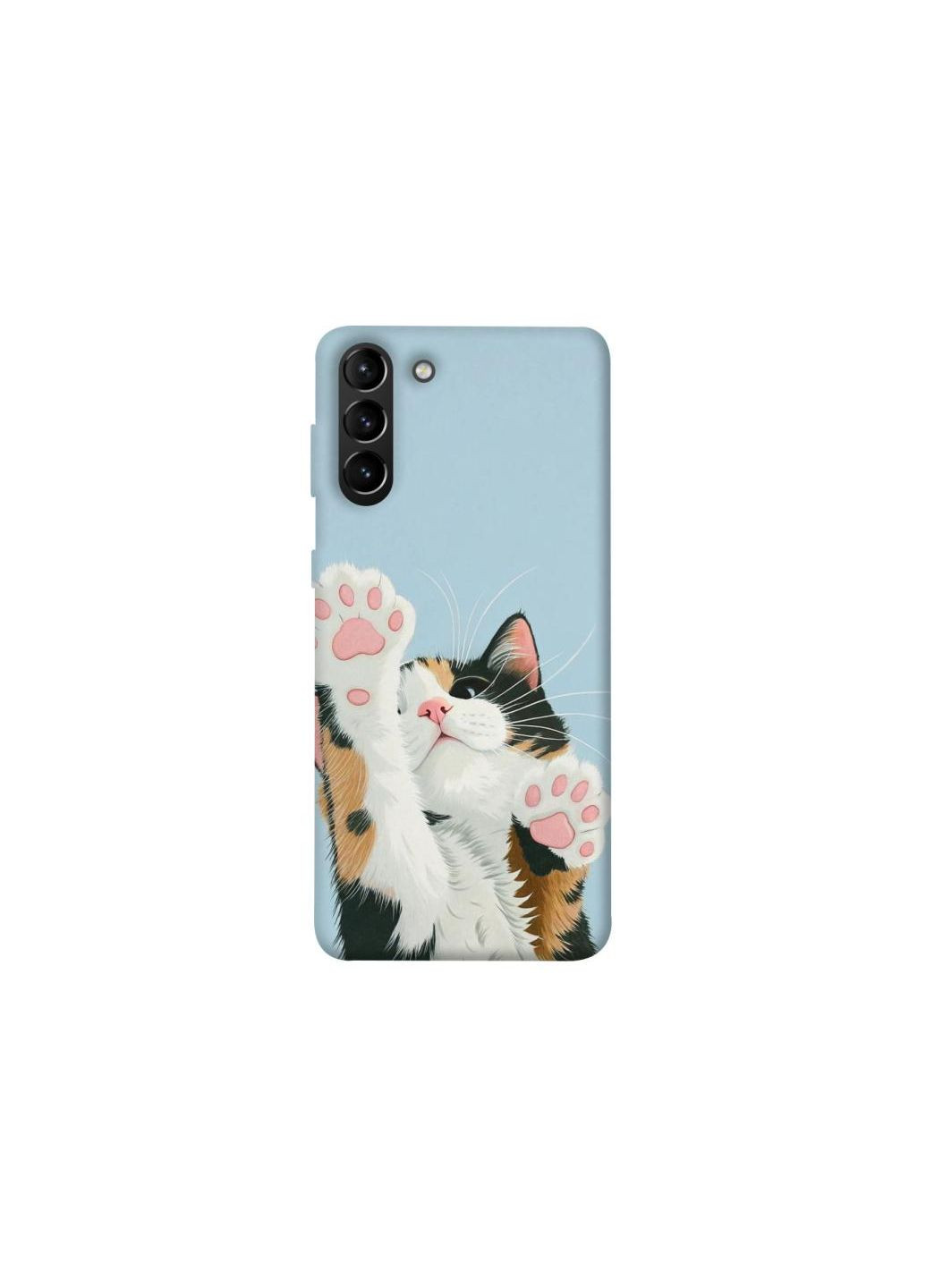Чохол на Samsung Galaxy S21+ Cat paws vs2 Frontalka (351387212)