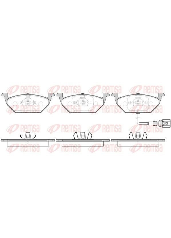 Колодка Remsa (354337044)