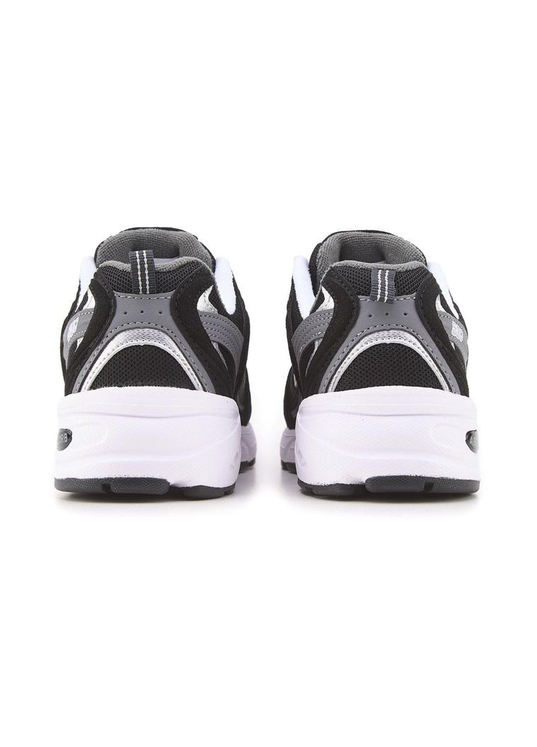КРОСІВКИ ЖІНОЧІ NEW BALANCE 530 CLASSIC BLACK GREY НЬЮ БЕЛАНС 530 No Brand сірі демісезони (368887983)