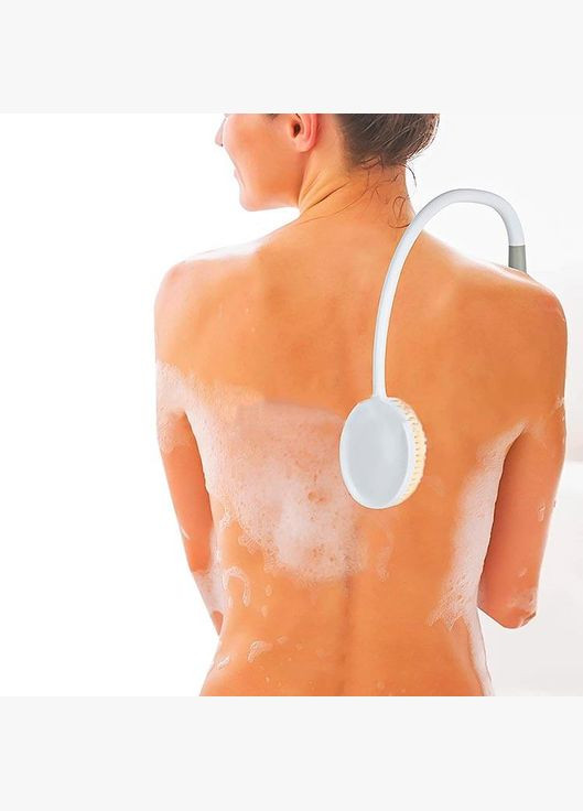 Щітка 26857 для душу масажна з довгою ручкою 6 шт. Lesko (352012680)