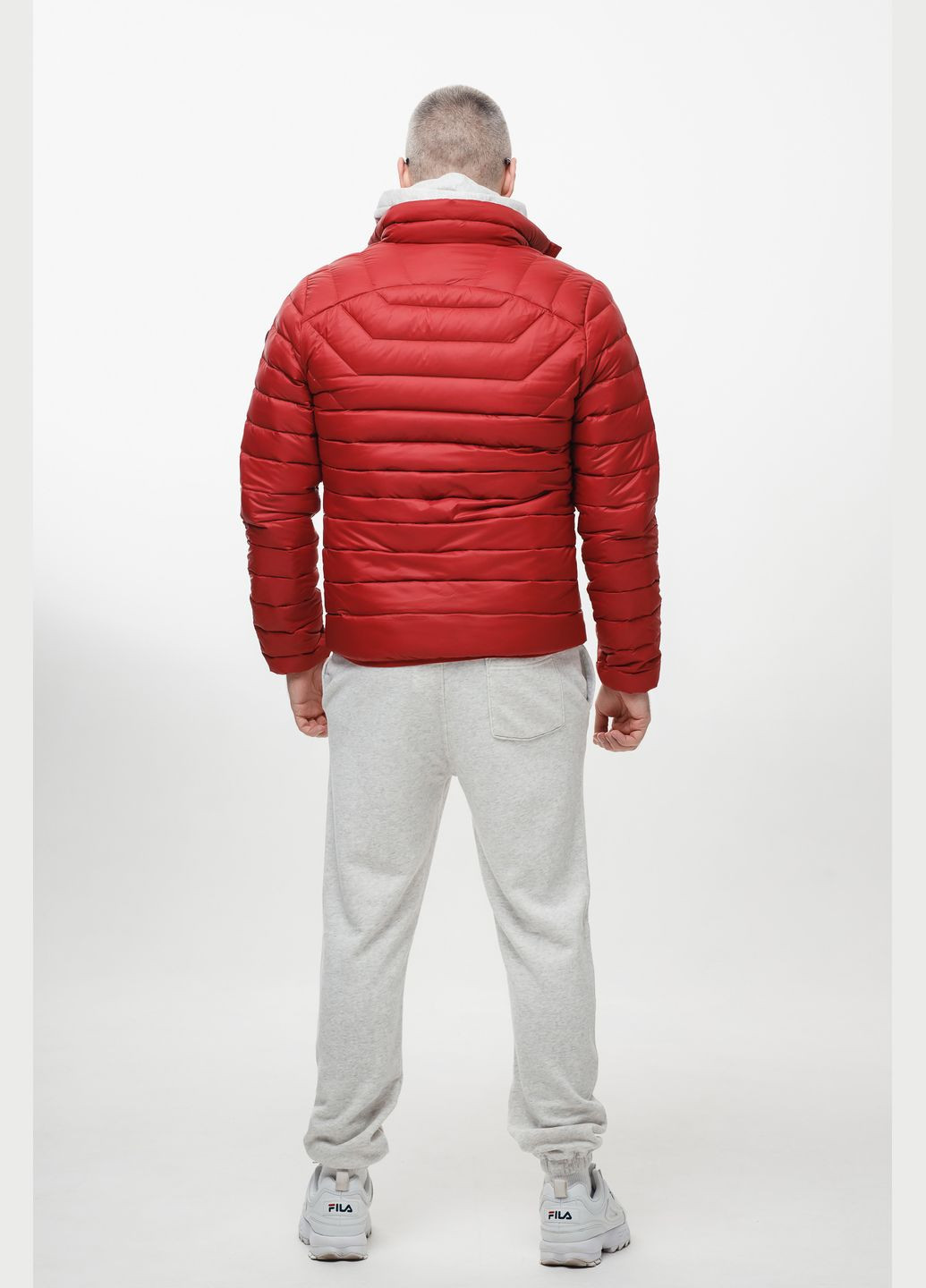 Червона демісезонна куртка демісезонна - чоловіча куртка af5491m Abercrombie & Fitch