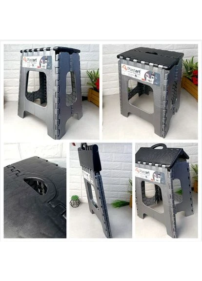 Складний табурет PlastArt TB-250, 150 кг, 31*37*44.5 см No Brand (365268314)