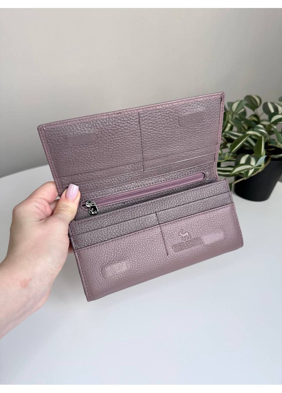 Жіночий великий гаманець з монетницею на застібці Marco Coverna (367579855)