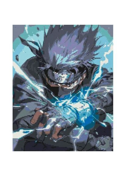 Алмазная мозаика Аниме Наруто. Какаши Сэнсэй" 40х50 см Origami (361420696)