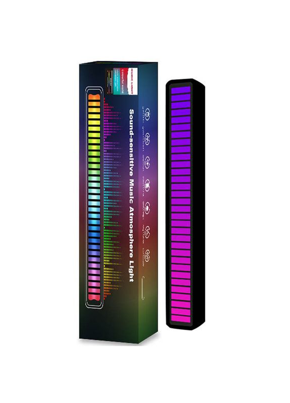 Настольная LED лампа RGB 5V Single Panel Bluetooth USB interface with app Epik (369668325)