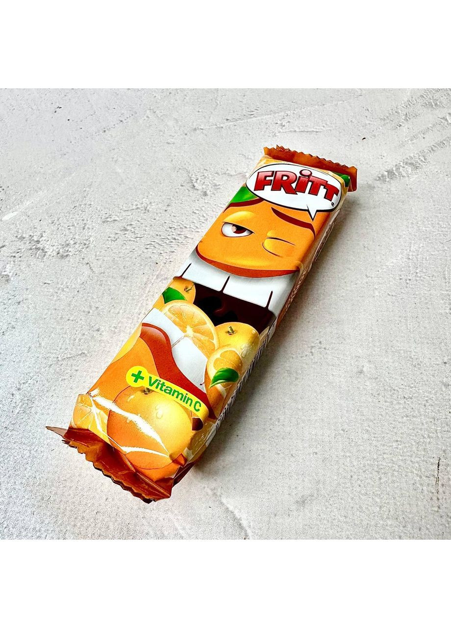 Жевательные конфеты со вкусом апельсина и витамином С Fritt 70 г No Brand (361879741)