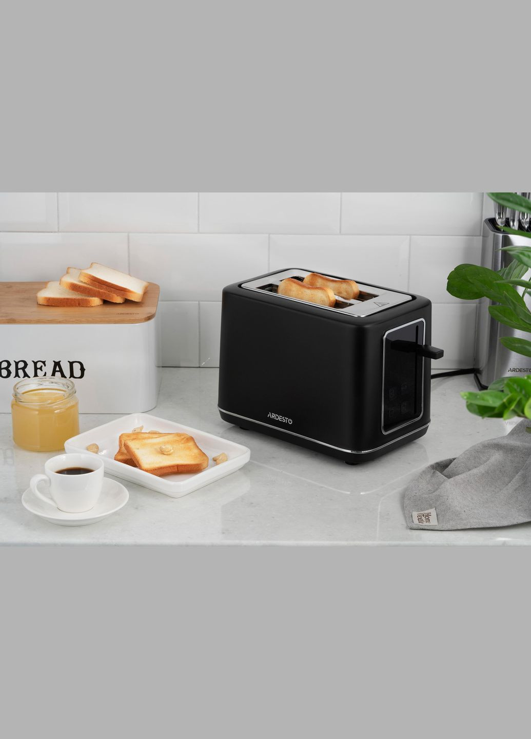 Тостер Elegance T-K301E 800 Вт, LED дисплей, пластик, Ardesto (315350523)
