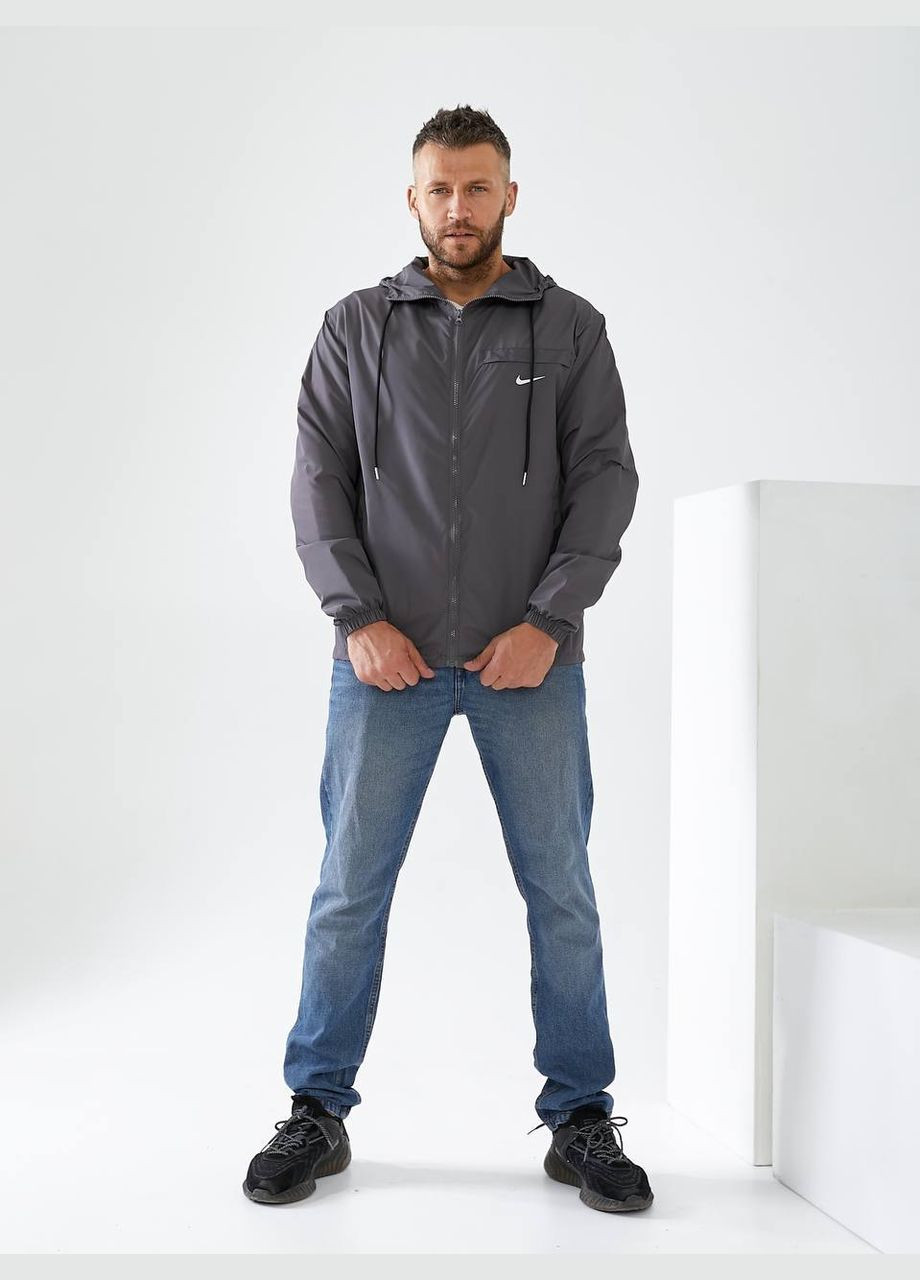 Графітова демісезонна вітровка FINO Mode