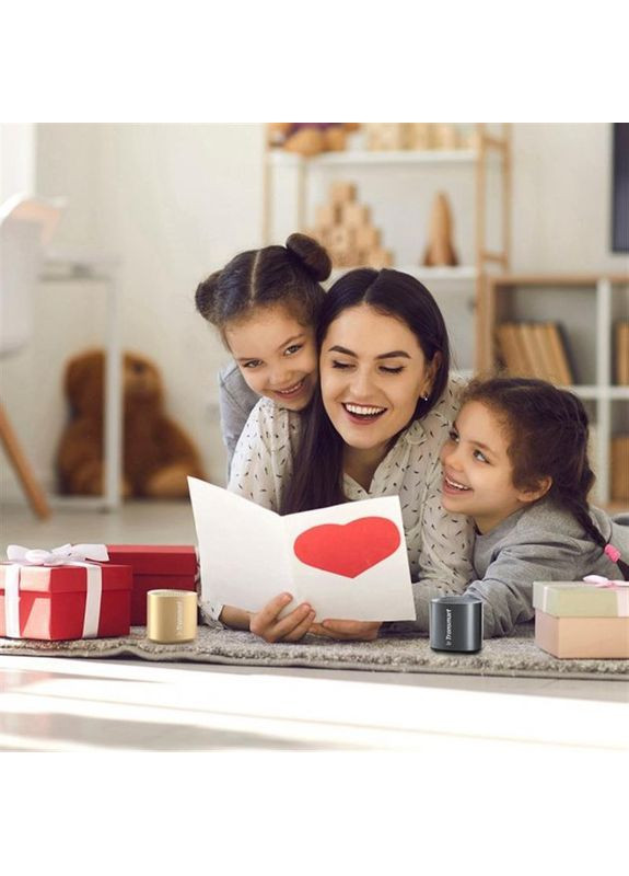 Акустическая система Nimo Mini Speaker Polar Black + Nimo Mini Speaker Gold (994703) Tronsmart (368577087)