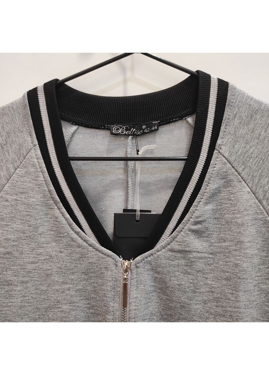 Бомбер жіночий кофта блискавка двонитка кишені М Triko Bakh (366448849)