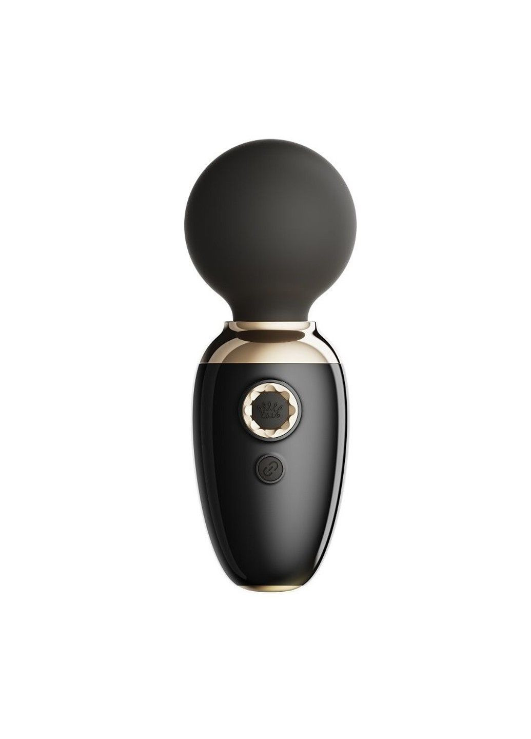 Смартвібромасажер AVA Obsidian Black 8 режимів підігрів дуже потужний компактний для глибокої стимуляції Zalo (298348921)