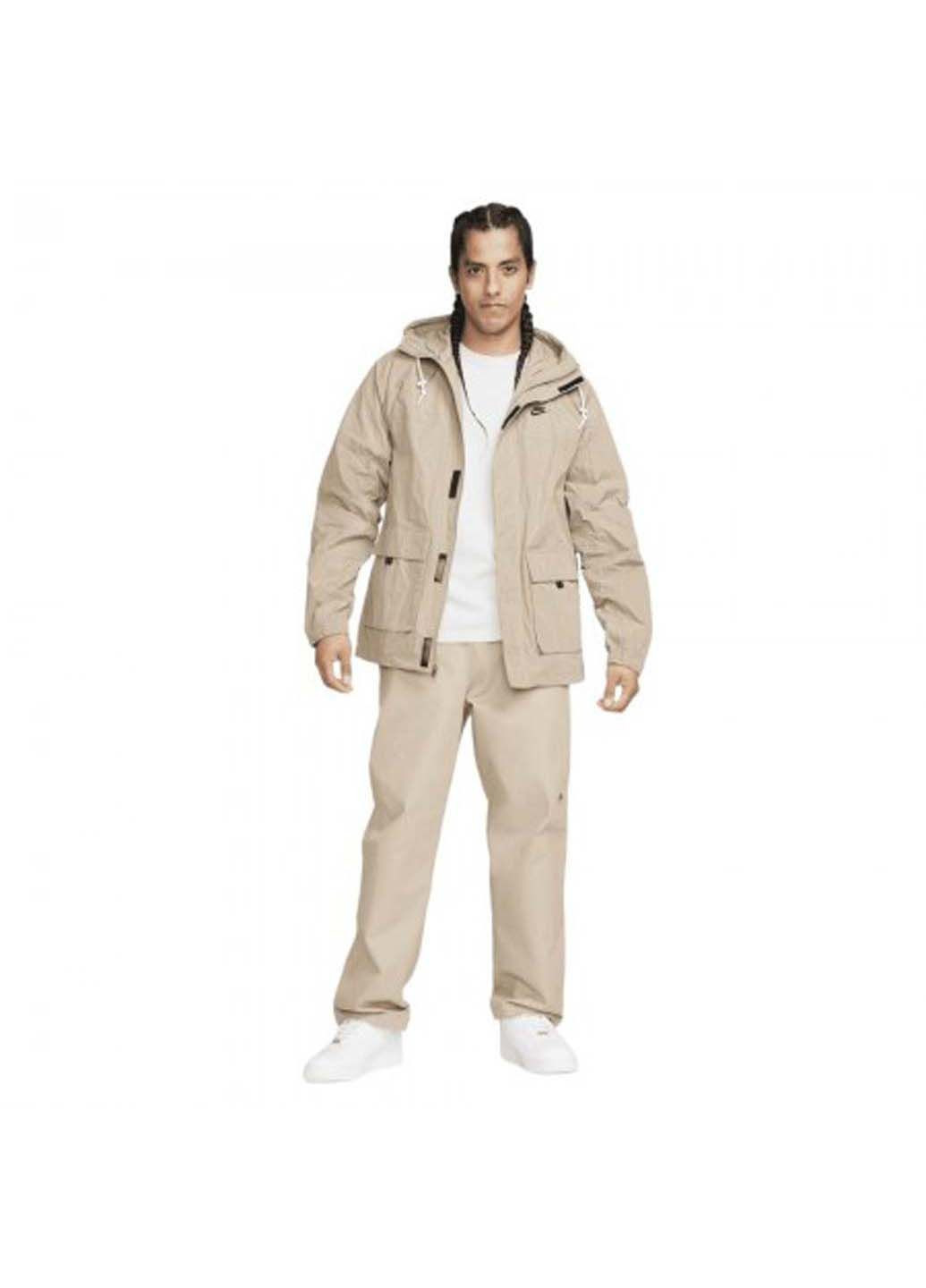 Бежева демісезонна куртка чоловіча Nike