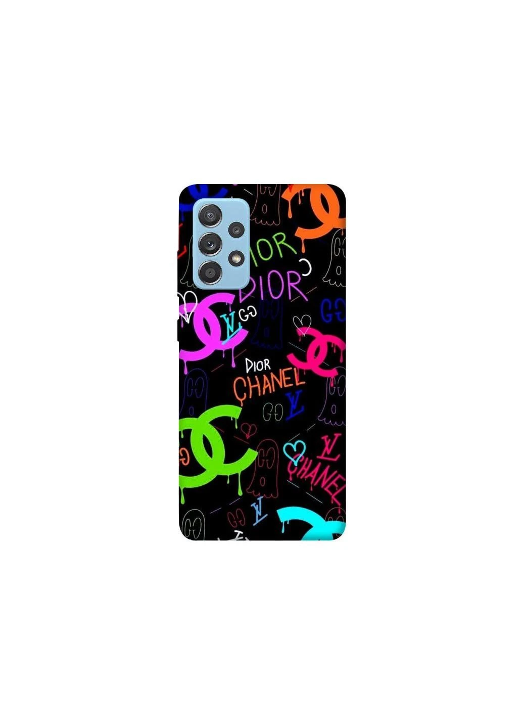 Чехол на Samsung Galaxy A52 4G / A52 5G Fashion collage ver.5 Frontalka (382294961)