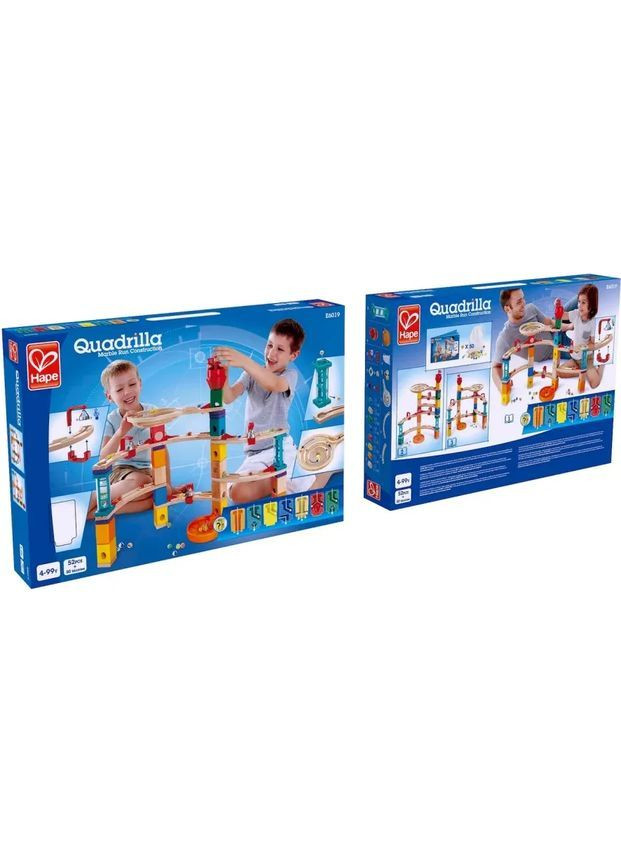 Конструктор-лабиринт Quadrilla Побег из замка 102 элементов () Hape E6019 (366578457)