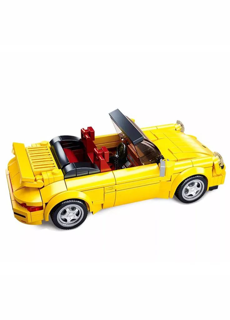 Конструктор Model Bricks Машинка желтая 290 дет (M38-B1097) Sluban (346998912)