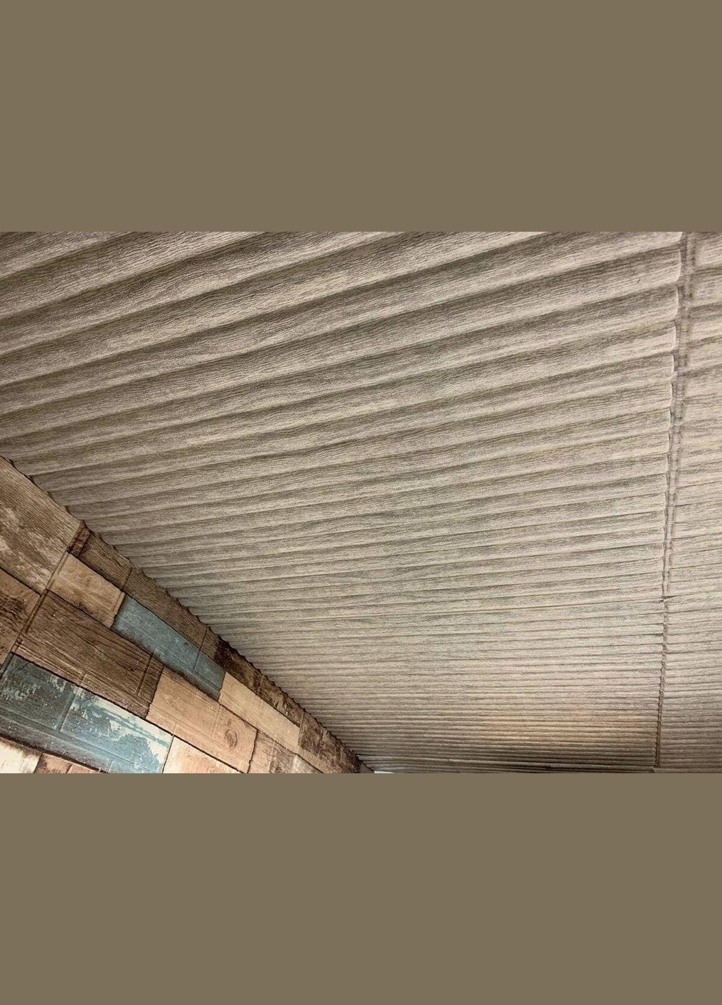 Самоклеющаяся декоративная 3D панель бамбук капучино 700х700х8мм 077 (3DPanda-0350) Sticker Wall (323154613)