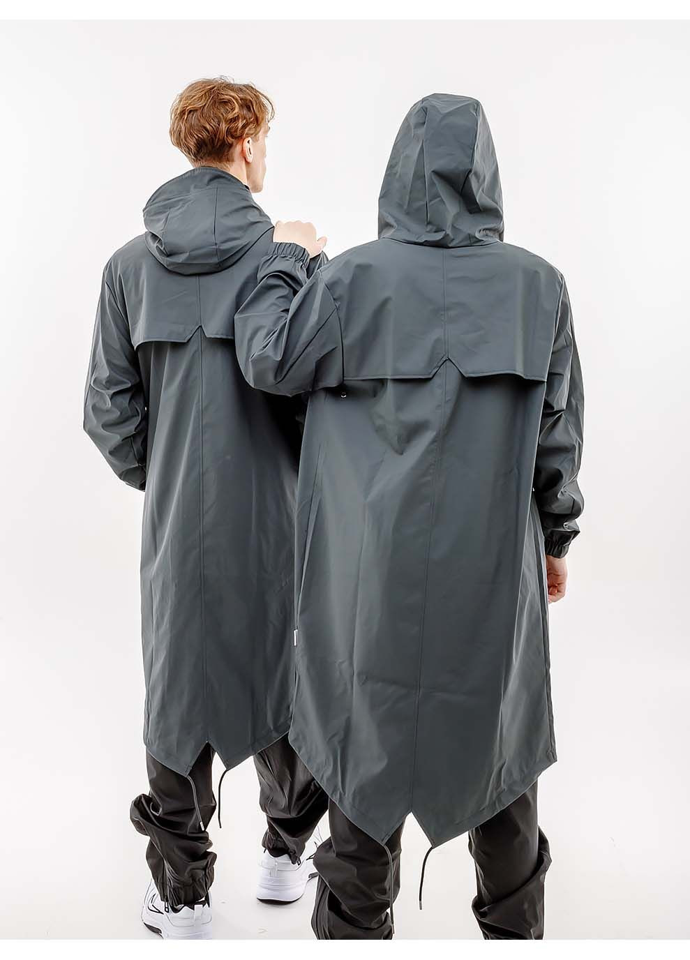 Сіра зимня чоловіча куртка jackets сірий Rains