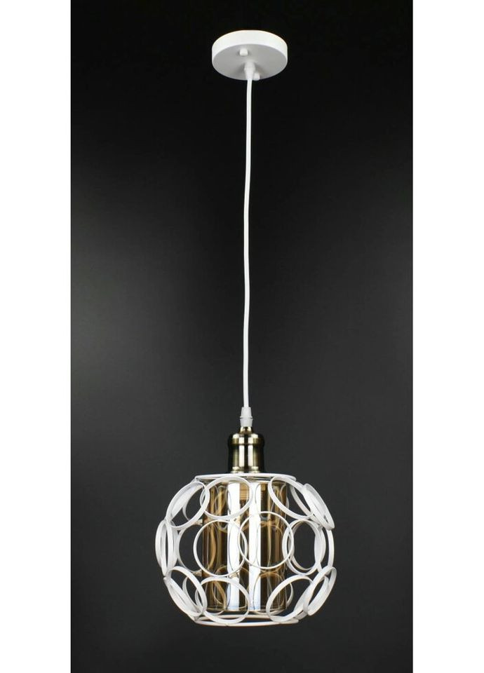 Люстра підвісна LOFT на 1 лампочку 27059 Білий 35-100х21х21 см. Sunnysky (335975372)