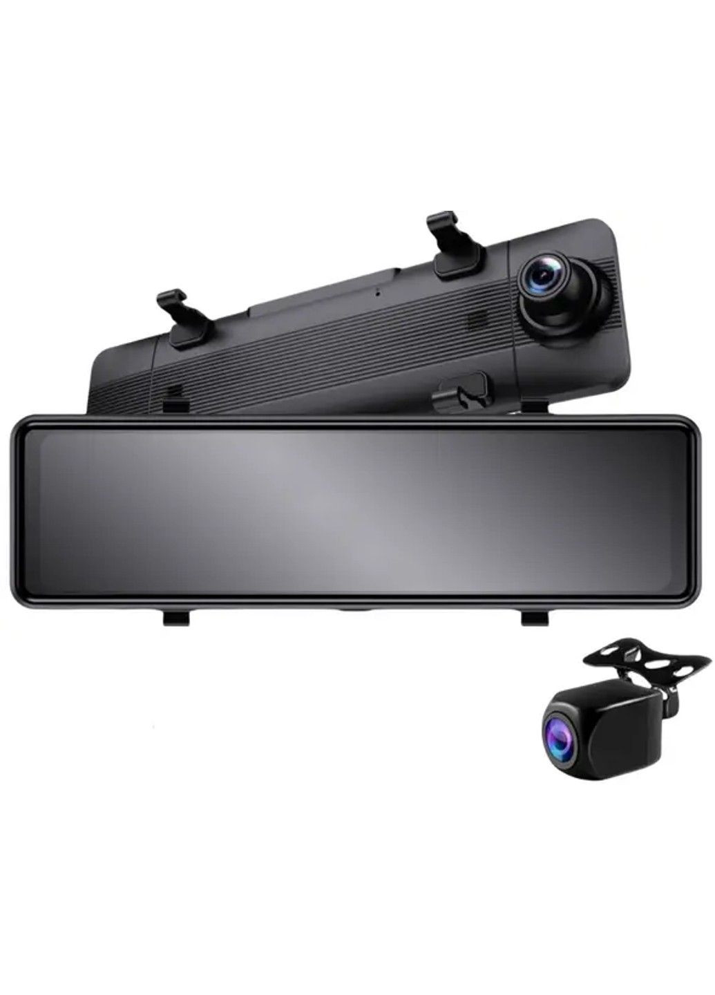 Дзеркало відеореєстратор DVR C109 10.26" 2k (2 камери) Wi-Fi Bluetooth AUX Android Auto CarPlay No Brand (332637283)