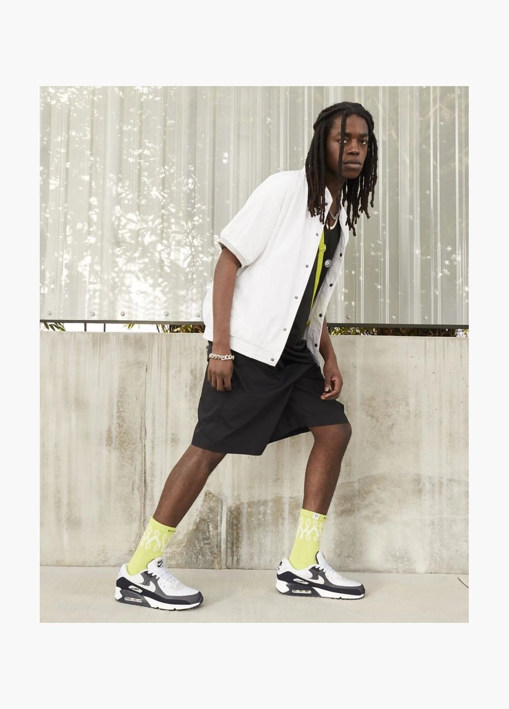 Сірі кросівки чоловічі air max 90 grey/white dz3522-002 Nike