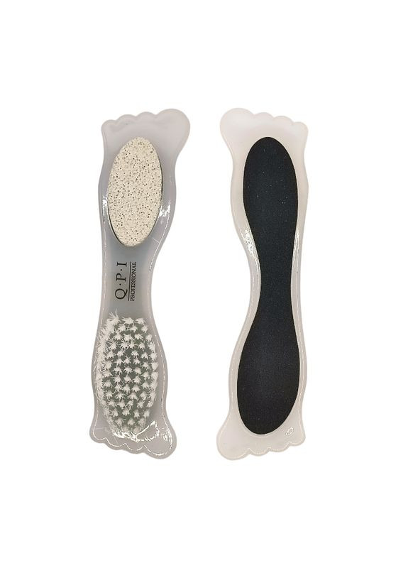 Пемза щетка Q.P.I. для пяток 74-QTK + наждак 3 в 1 стопа 0747 O.P.I. (340110622)