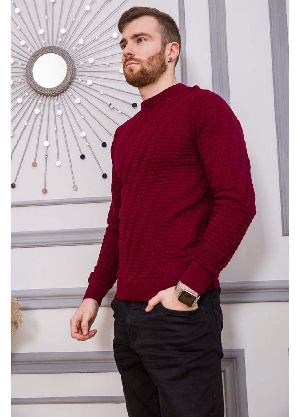 Бордовый демисезонный свитер Ager