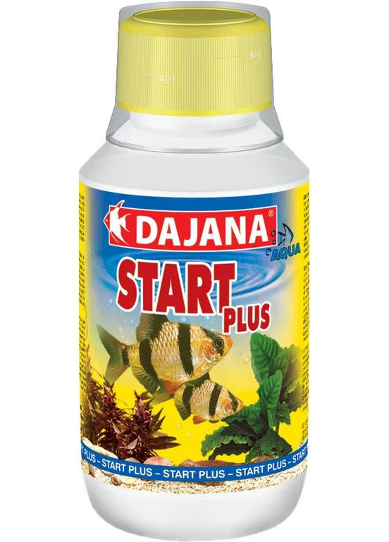 DAJANA START PLUS Средство для подготовки воды в аквариуме старт 100 мл DP520A(D035) Dajana Pet (278308377)