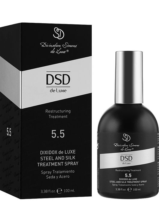 Восстановительный спрей "Сталь и шелк" №5.5 Dixidox DeLuxe Steel and Silk Treatment Spray 100ml (53923-150327) DSD de Luxe (368856929)