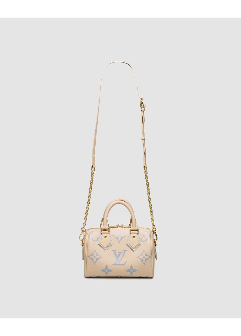 Сумка жіноча Speedy Nano Beige Blue No Brand (362488691)